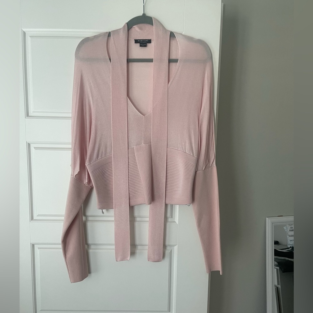 Marciano Light pink top Size Large